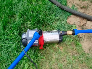 Подключение насоса